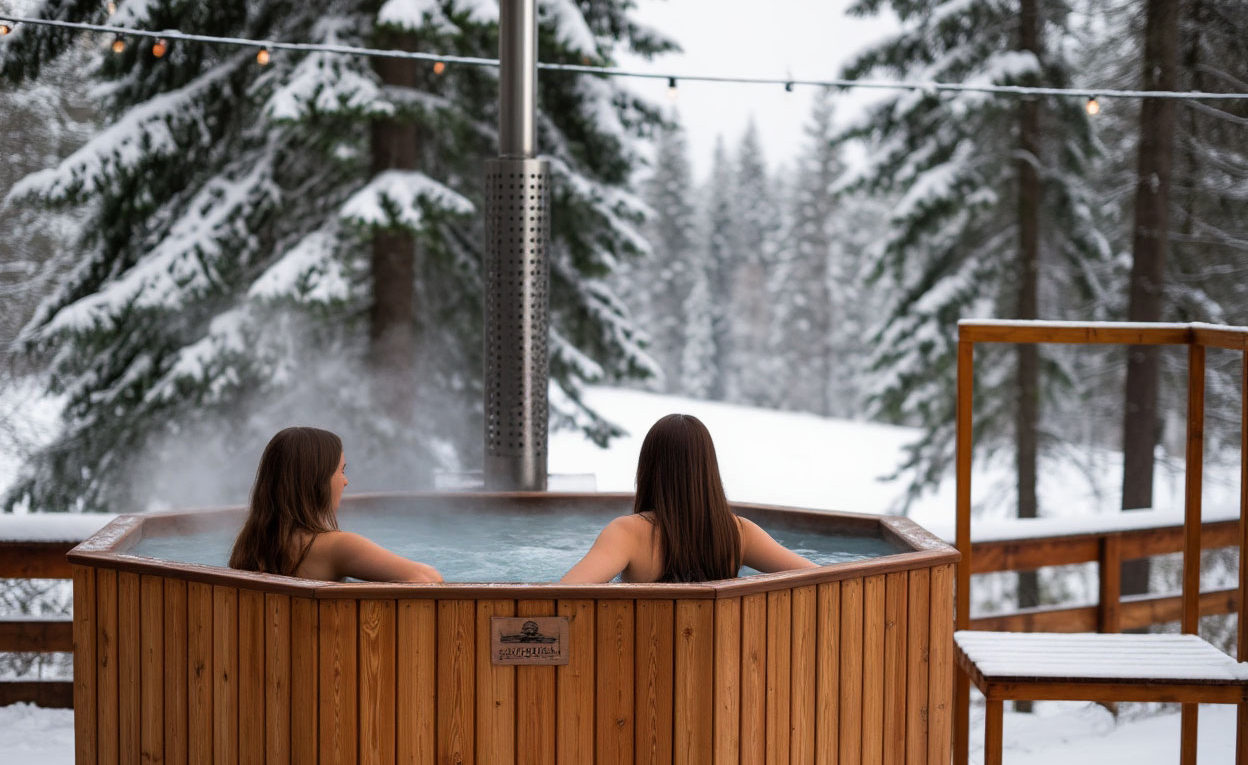 Отель с банным чаном в Шерегеше